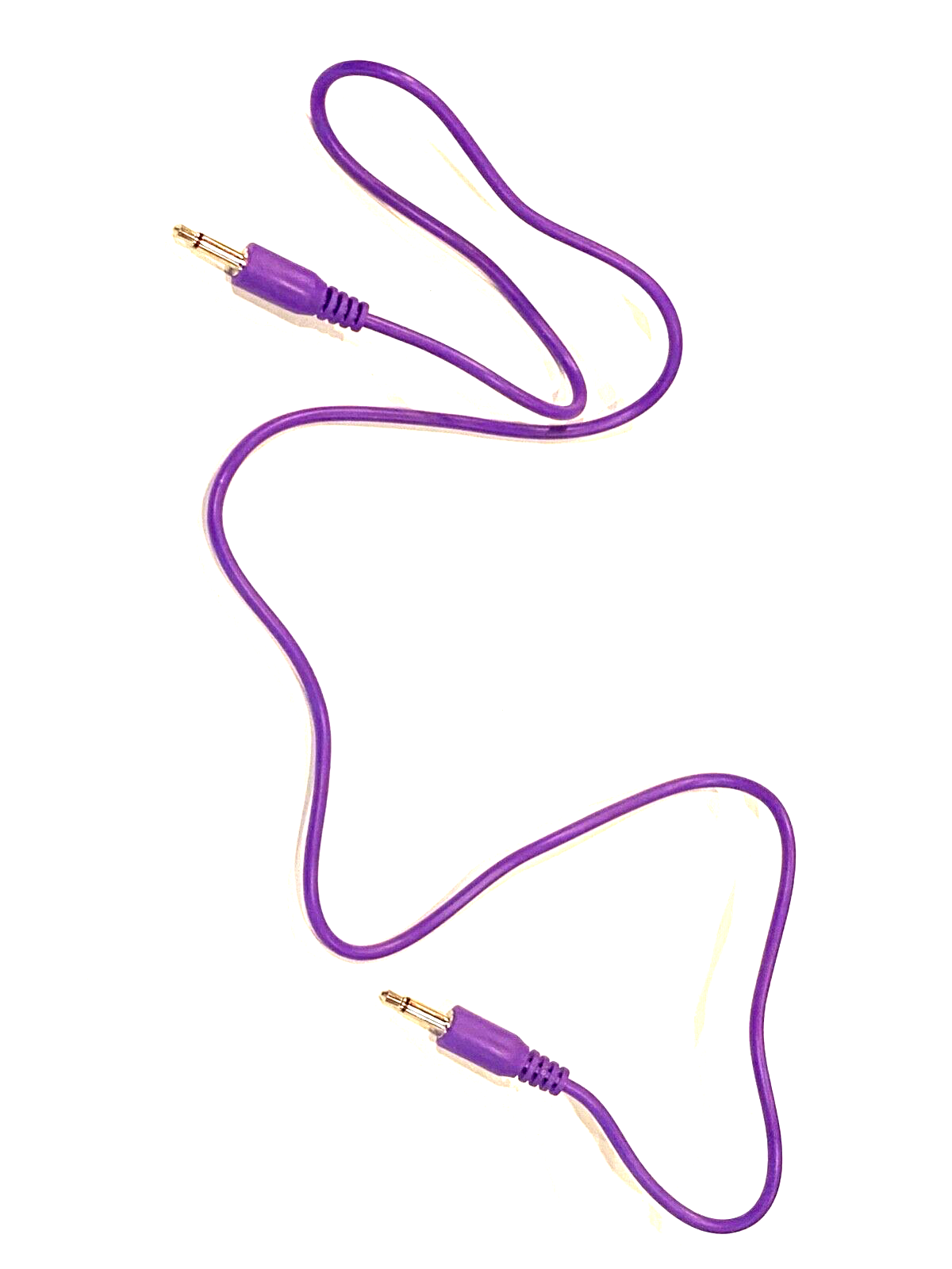 (5) Color Pack of 3.5mm MONO TS Modular Synth Patch Cables