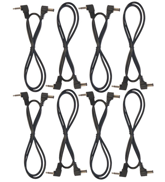 (8) Pack of Effects Pedal Power Cables for Gator G-Bus 8 Power Supply